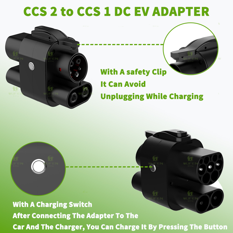 WUFEN CCS2 a CCS1 250A Adattat - Ccs2 To Ccs1 Fast Charge Adapter 250Kw recensione e prezzo