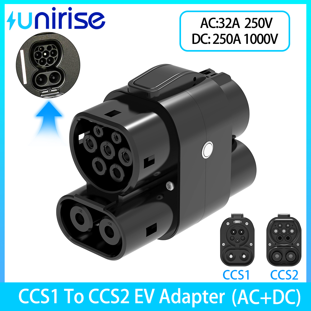 Adattatore CCS1 a CCS2 per vei - Ccs2 To Ccs1 Fast Charge Adapter 250Kw recensione e prezzo