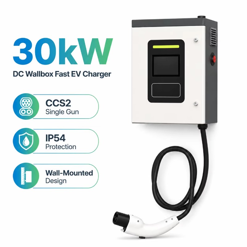 Stazione di ricarica commercia - Dc Fast Charger 30Kw Wallbox Commercial recensione e prezzo